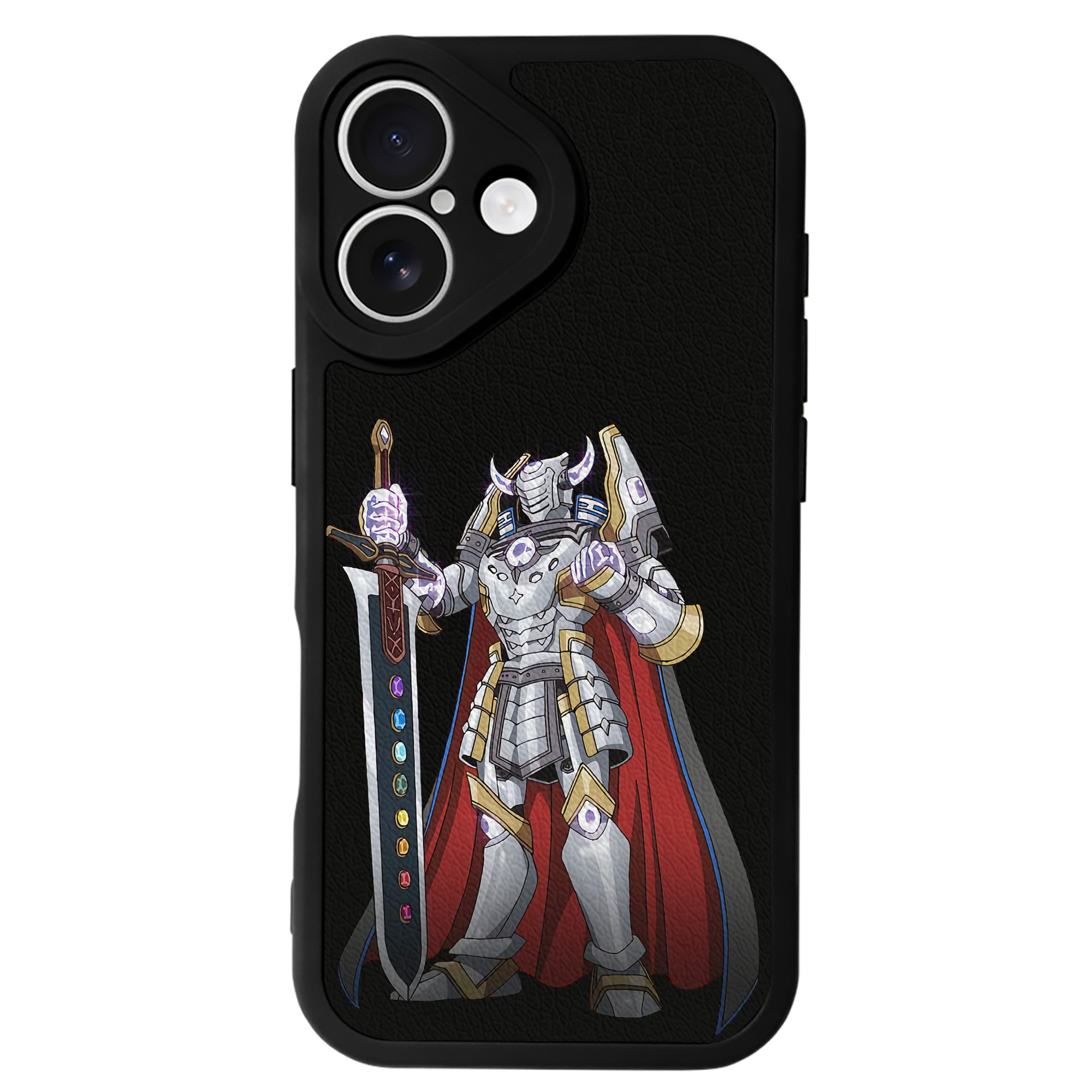 遊☆戯☆王 Yu-Gi-Oh! 【iPhone 16シリーズ対応】シリコンスマホケース（レザー調） 材質：シリコン